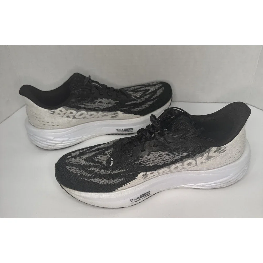 Brooks Launch 11 Women’s 8.5 Black White Running Shoes 1204391B087 Sneakers